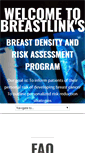 Mobile Screenshot of breastdensityinfo.com